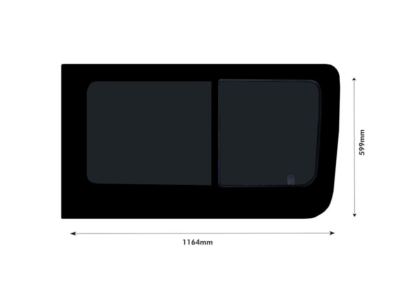 VD Glass - Mercedes Sprinter 2006- Rh Side Open Tint Kit