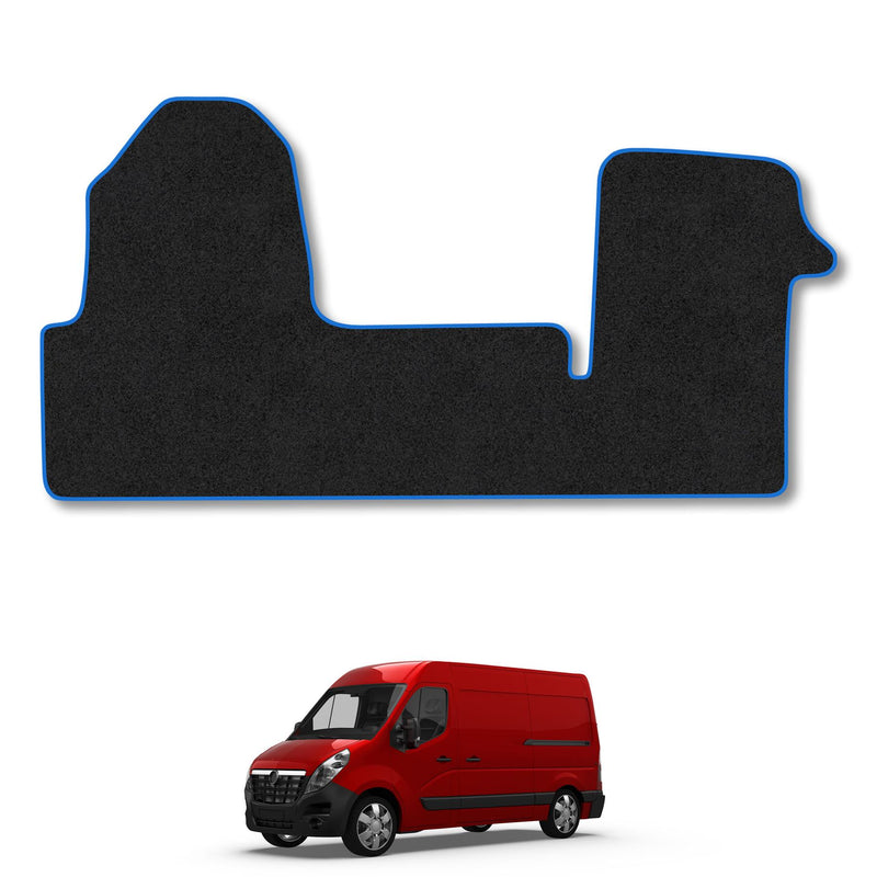 Vauxhall Movano (2010-2021) Carpet Floor Mat Blue Trim