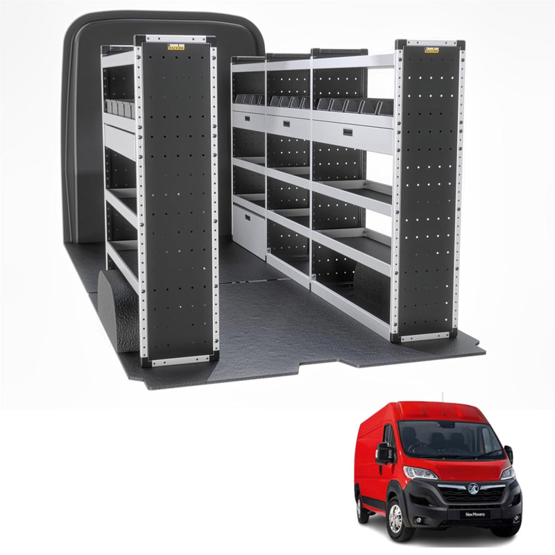 Vauxhall Movano Van Guard Racking - Driver + Passenger Side [Gold Pack]