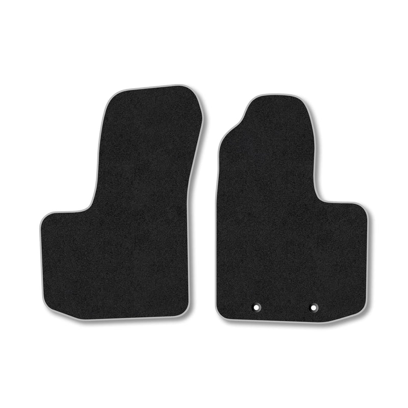 Fiat Doblo (2001-2010) Carpet Floor Mat Grey Trim