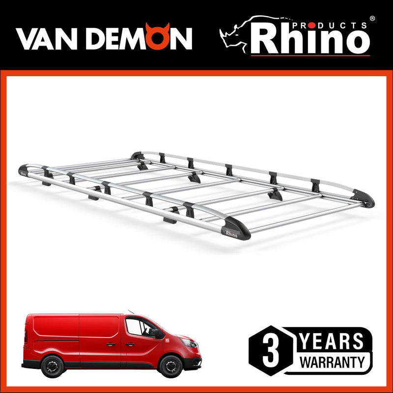 Rhino Aluminium Rack A631 for Renault Trafic 2014-