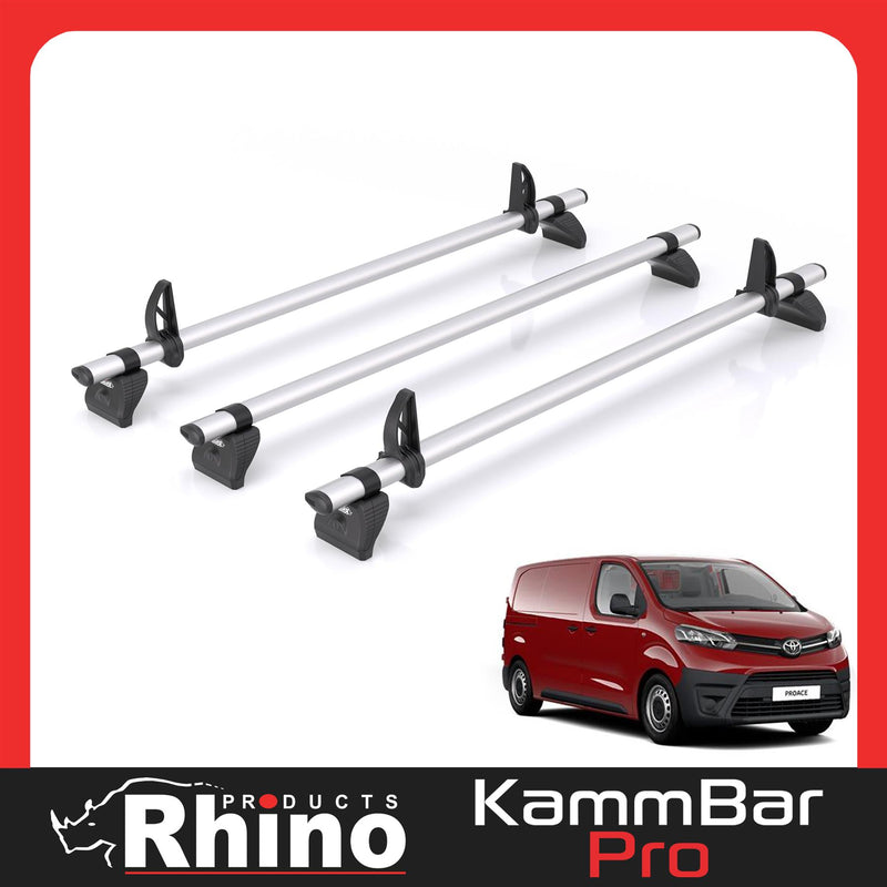 Toyota ProAce (2016 onwards) - Rhino Kammbar Pro Roof Bars
