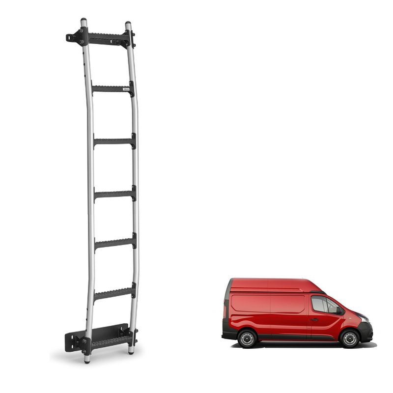 Rhino Aluminium (2016-2021) 7 Step Rear Door Ladder