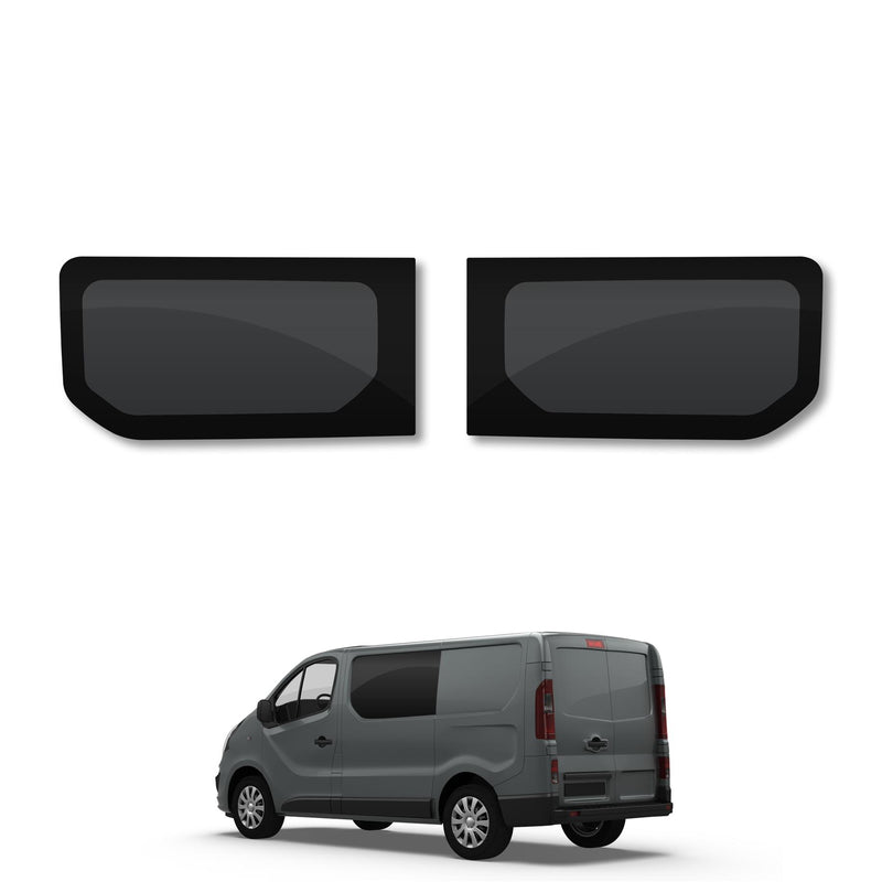 Nissan Primastar (2022-) Driver and Passenger Side Fixed Window Privacy Camper Glass