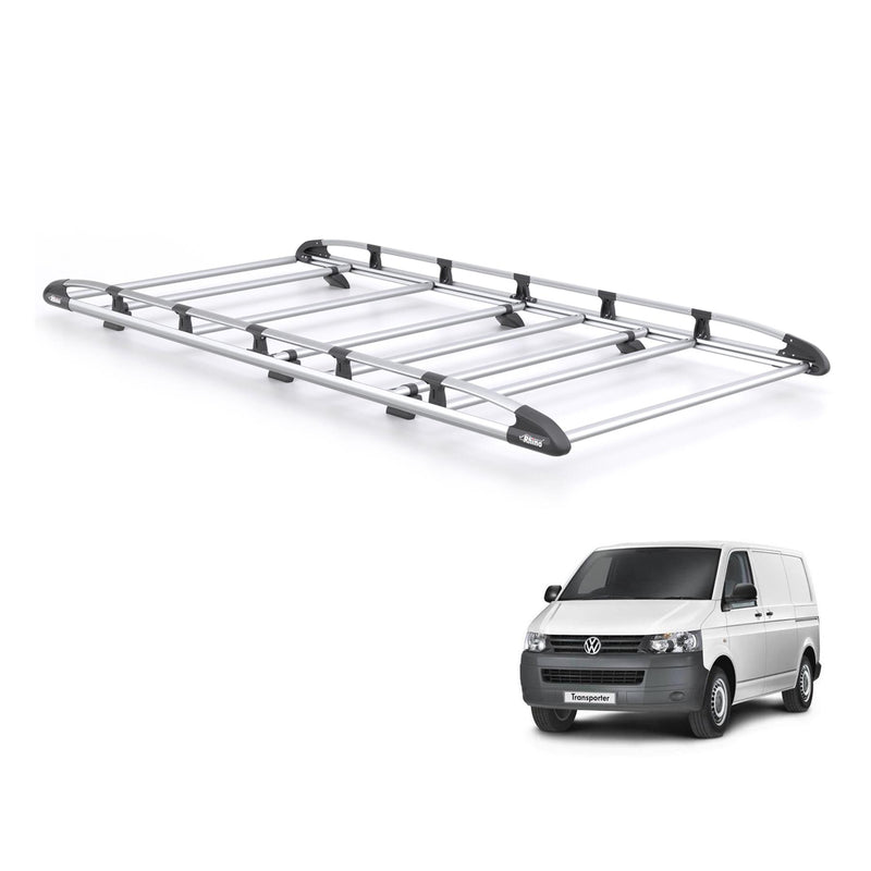 VW Transporter (2003-2015) - Rhino KammRack Black Roof Rack