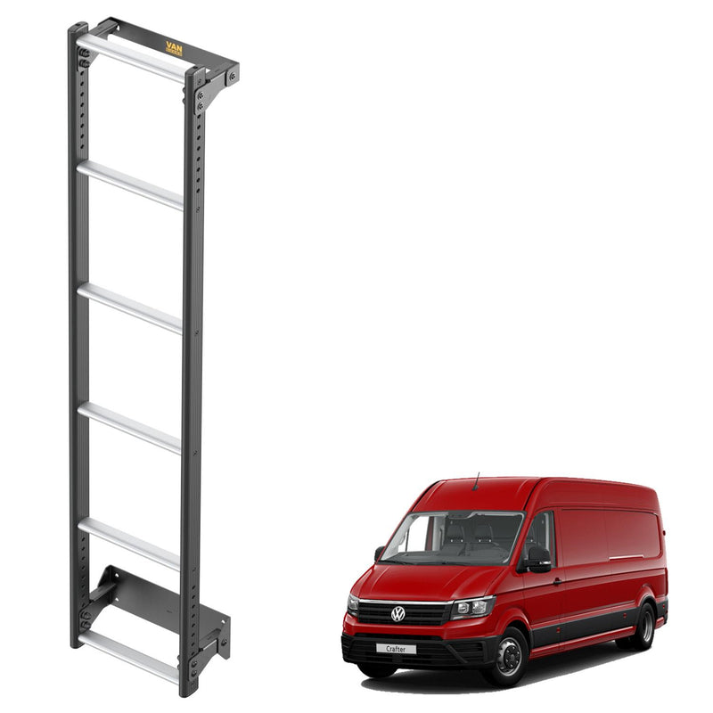 Van Guard 6-Step ULTILadder Rear Door Van Ladder for VW Crafter (2017 on) [H2H3]