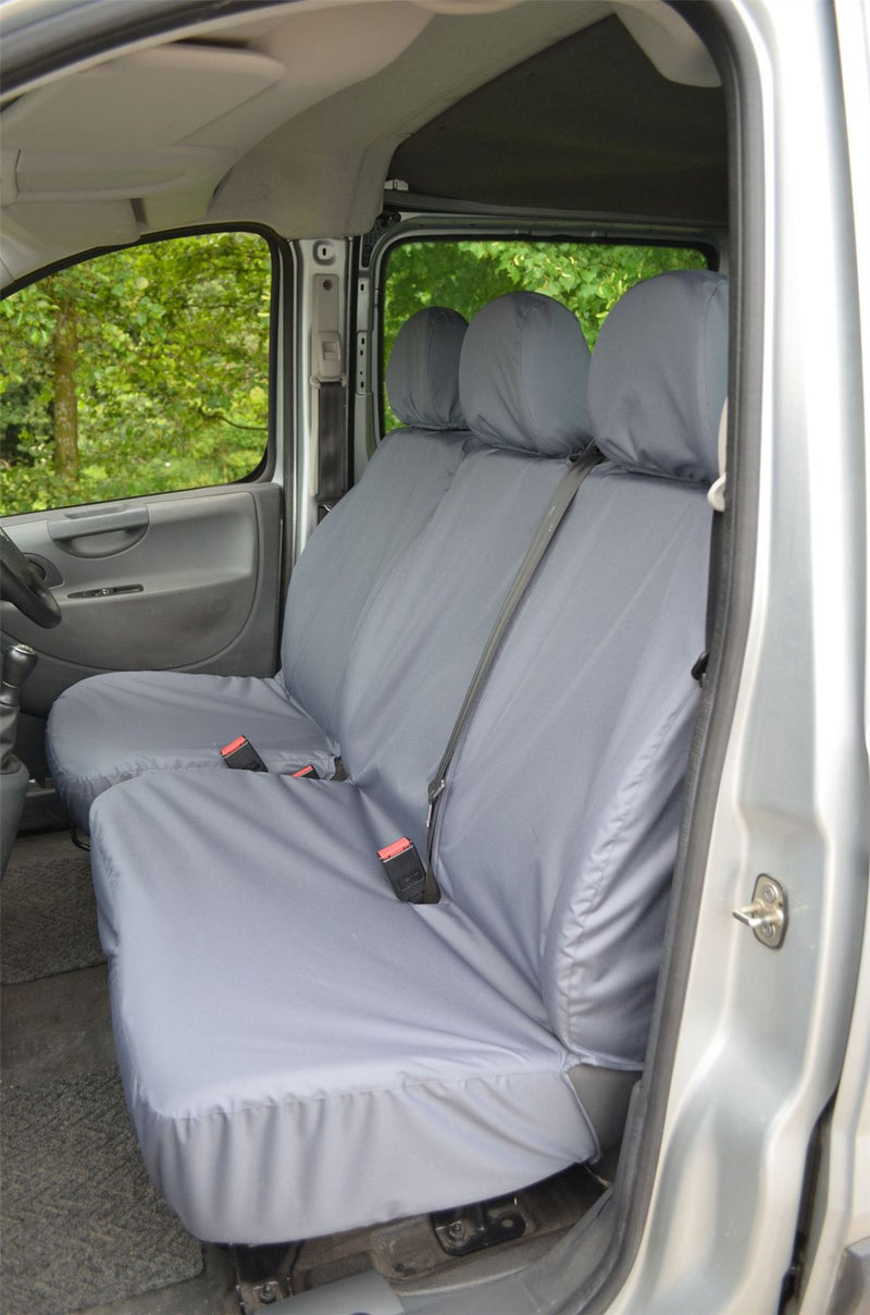 Toyota ProAce (2013-2016) - Tailored Front Row Seat Covers in Grey (1+2)