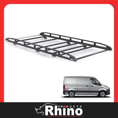 Mercedes Sprinter (2018 onwards) - Rhino KammRack Black Roof Rack