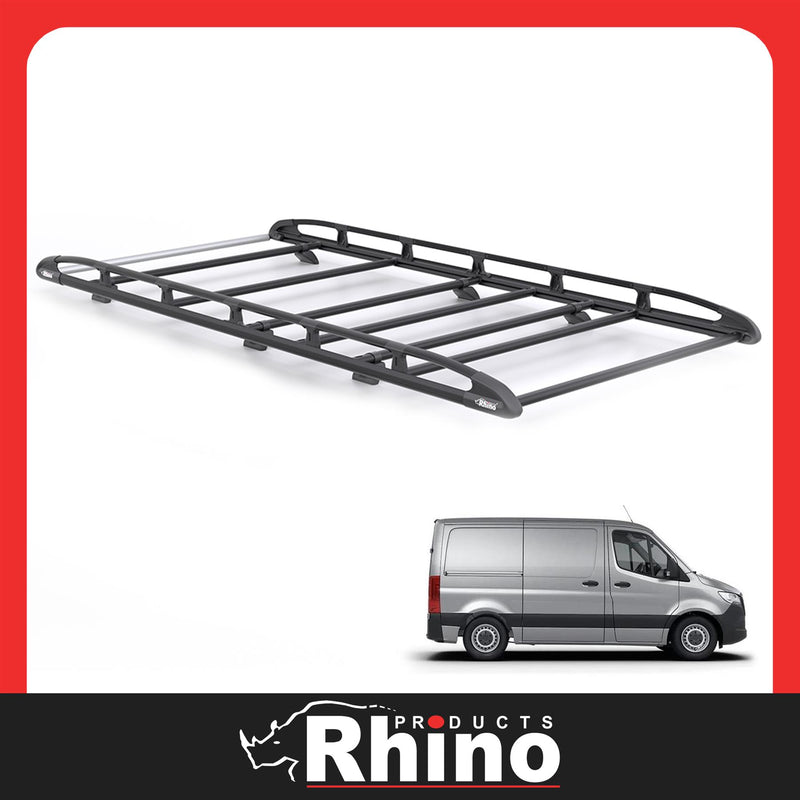 Mercedes Sprinter (2018 onwards) - Rhino KammRack Black Roof Rack