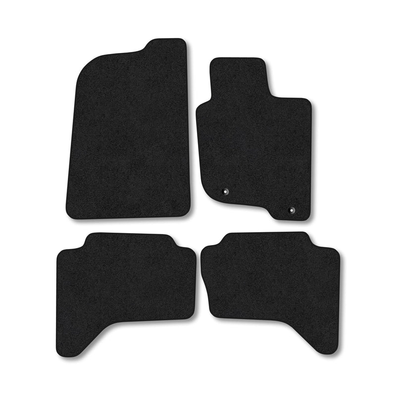 Mitsubishi L200 2006-2015 Carpet Floor Mats [Double Cab models]