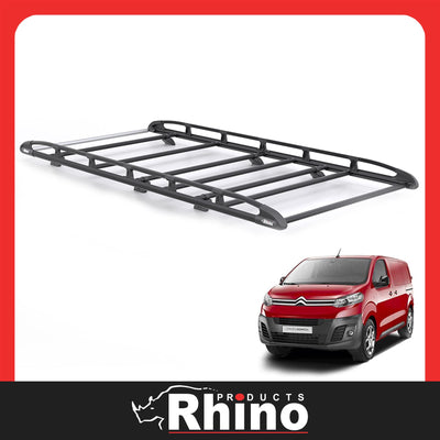 Citroen Dispatch (2016-) - Rhino KammRack Black Roof Rack
