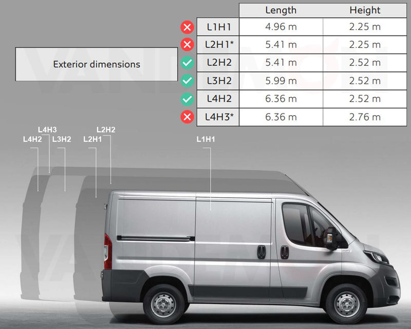 Rhino Aluminium (2006-) 7 Step Rear Door Ladder