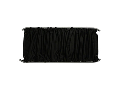 Ford Transit Custom (2013-2023) - Left Hand Sliding Door Black Curtain Kit