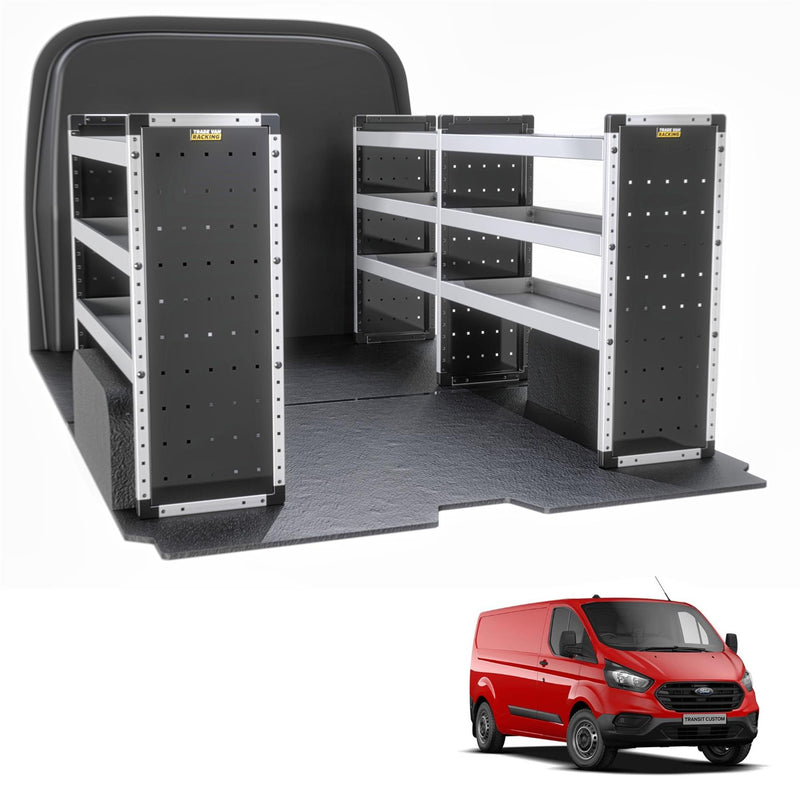Ford Transit Custom Van Guard Racking - Driver + Passenger Side [Bronze Pack]