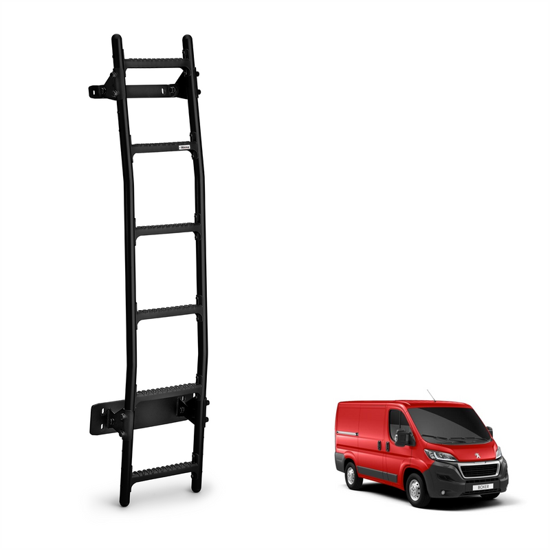 Peugeot Boxer Rear Door Ladder for 2006+ (H1 Roof) Models - (BL6-LK37)