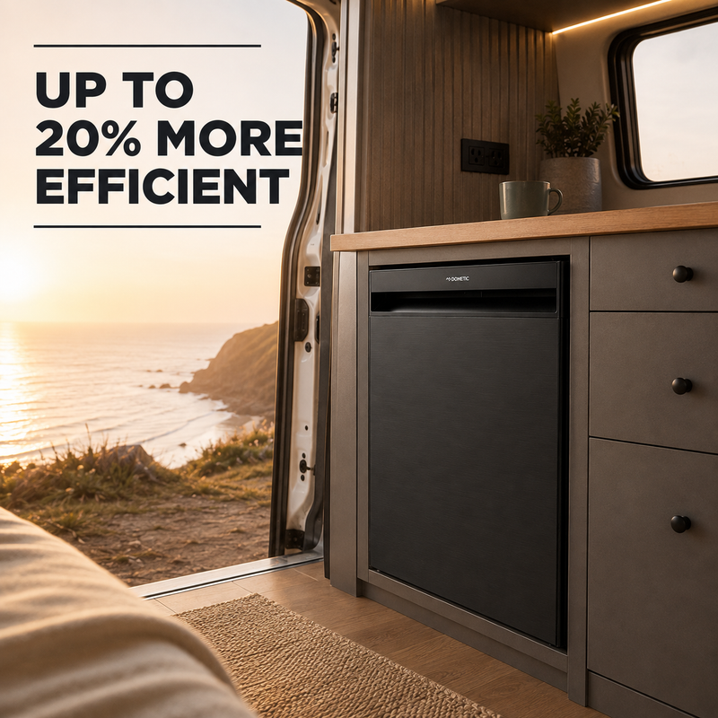 Dometic NRX60C 58L 3-in-1 Campervan Fridge Freezer – 12V/24V