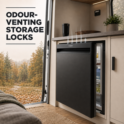 Dometic NRX60C 58L 3-in-1 Campervan Fridge Freezer – 12V/24V