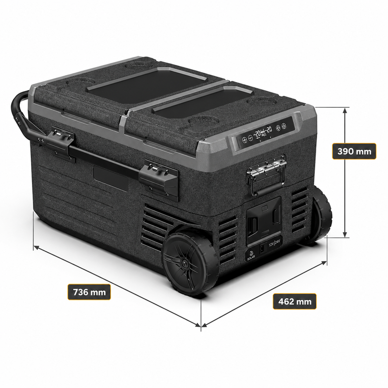 Quest Portable Compressor Coolbox & Freezer  – 12V/24V