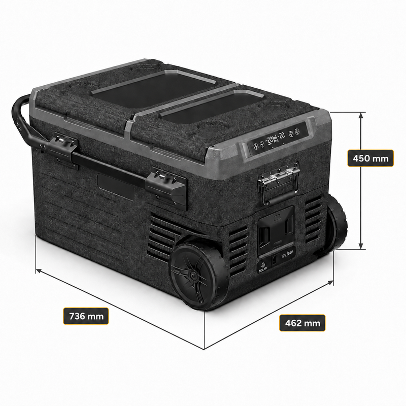 Quest Portable Compressor Coolbox & Freezer  – 12V/24V