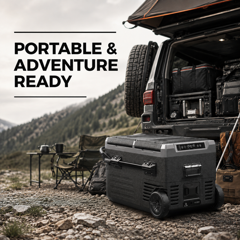 Quest Portable Compressor Coolbox & Freezer  – 12V/24V