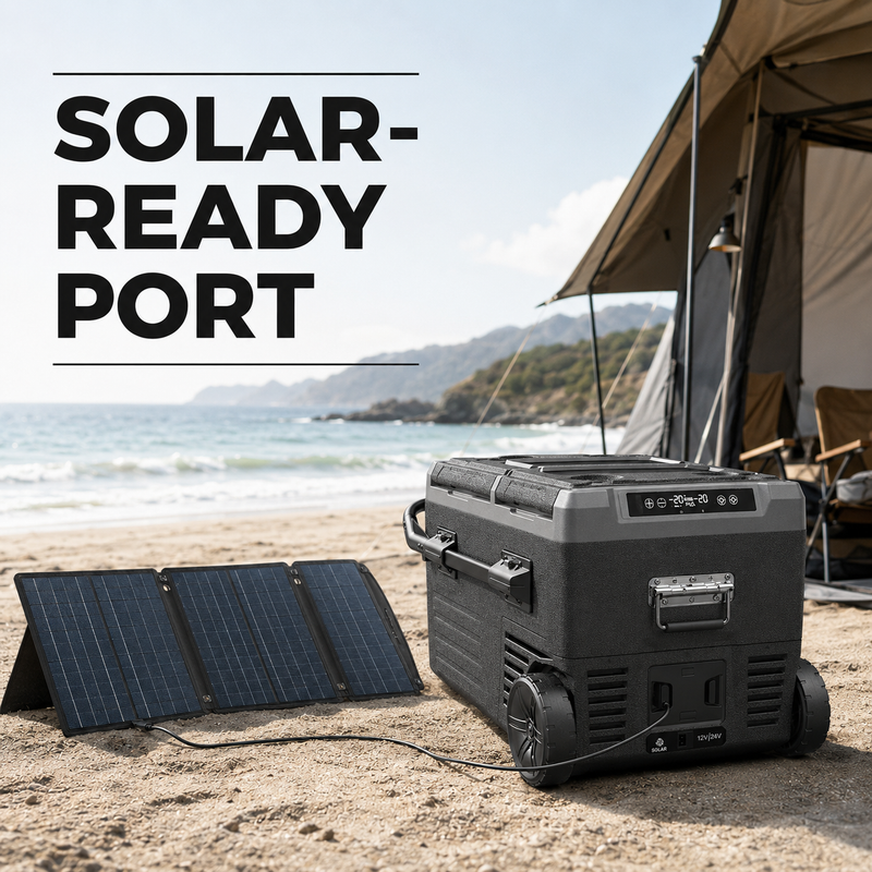 Quest Portable Compressor Coolbox & Freezer  – 12V/24V