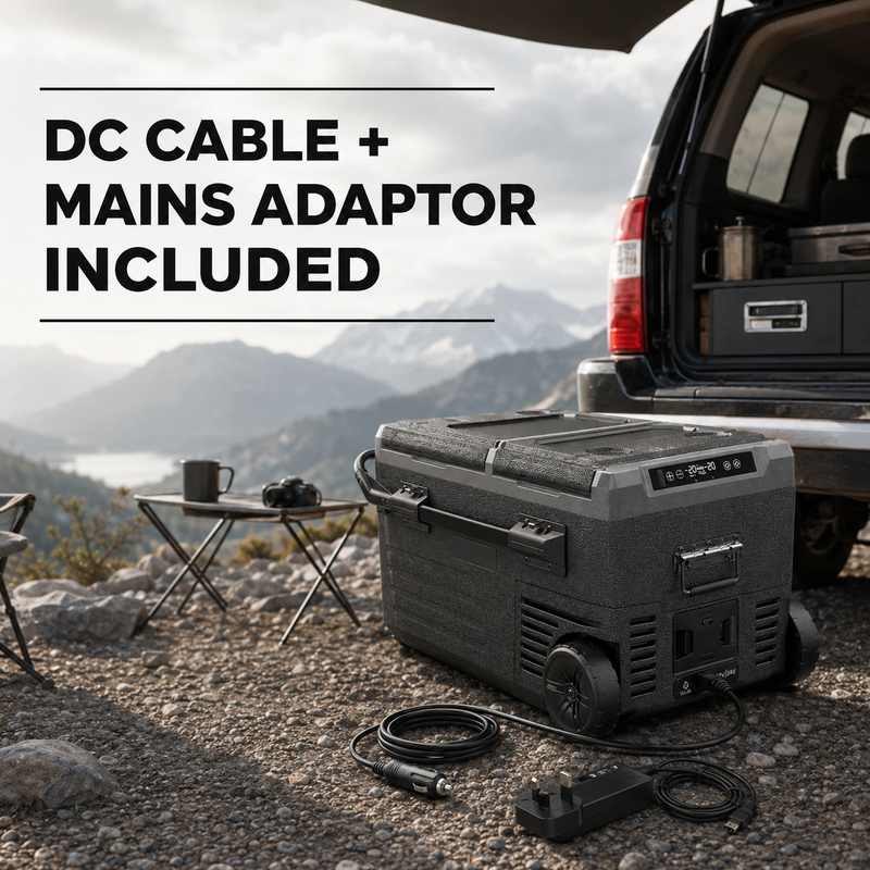 Quest Portable Compressor Coolbox & Freezer  – 12V/24V