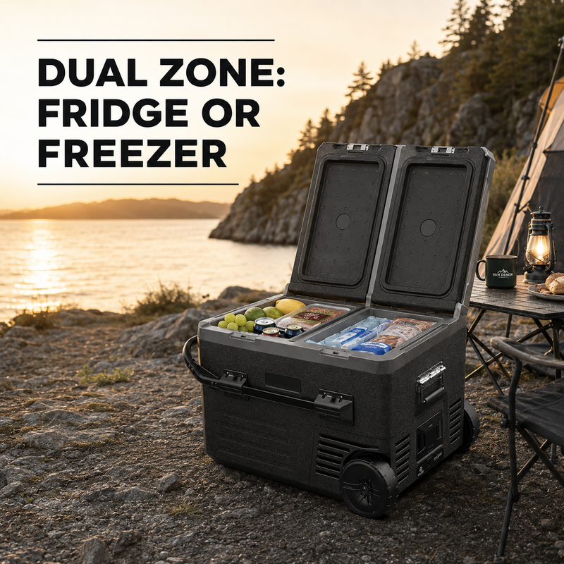 Quest Portable Compressor Coolbox & Freezer  – 12V/24V