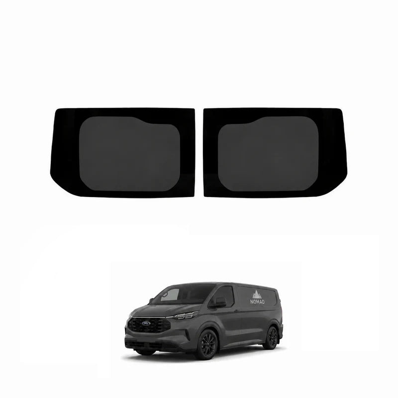 Ford Transit Custom (2023-) Rear Barn Door Window Privacy Camper Glass
