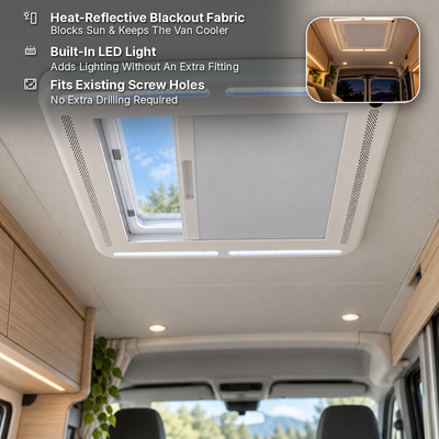 MaxxShade Plus Blackout Blind With LED