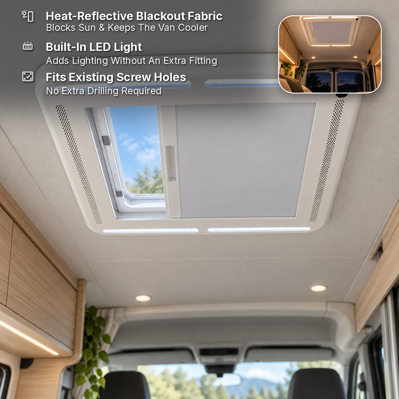 MaxxShade Plus Blackout Blind With LED