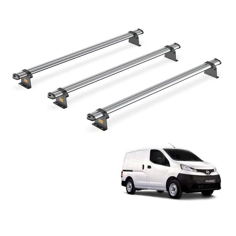 Nissan NV200 (2009-2021) - 3 Van Guard Ultibar Trade Roof Bars