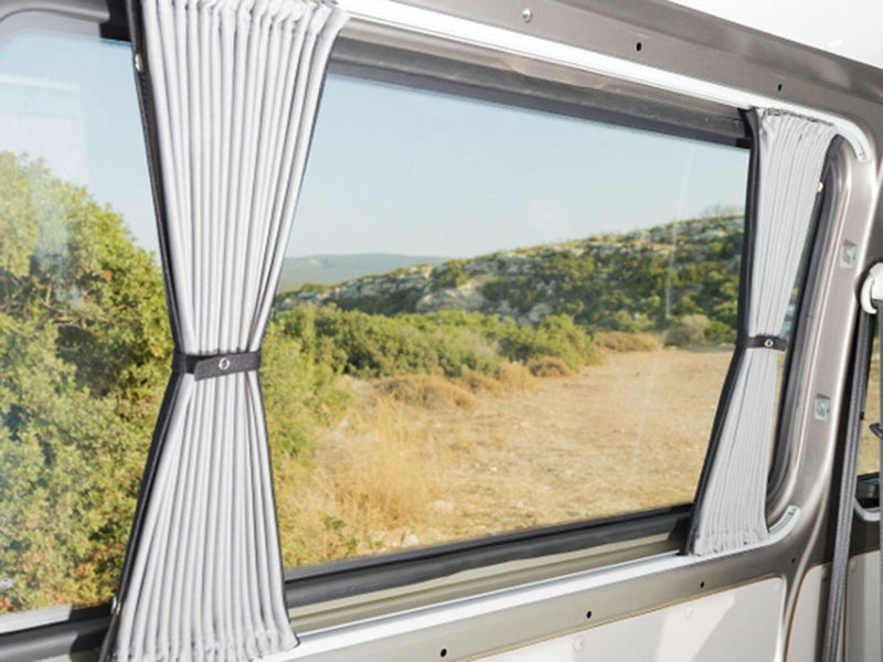 VW Transporter (T5 2003-2015) - Left Sliding Door Black Out Curtain Kit