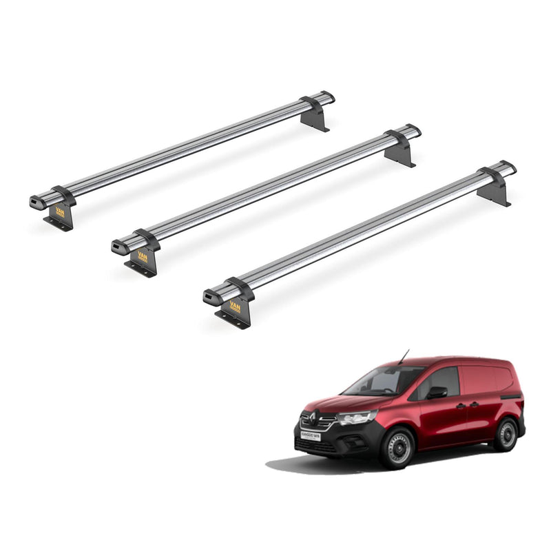 Van Guard Ulti Bar Trade 3 Bars Roof Rack For The Renault Kangoo 2021+