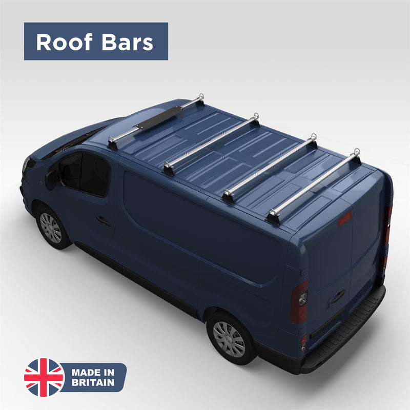 Renault Trafic (2014-) - 4 Roof Bars