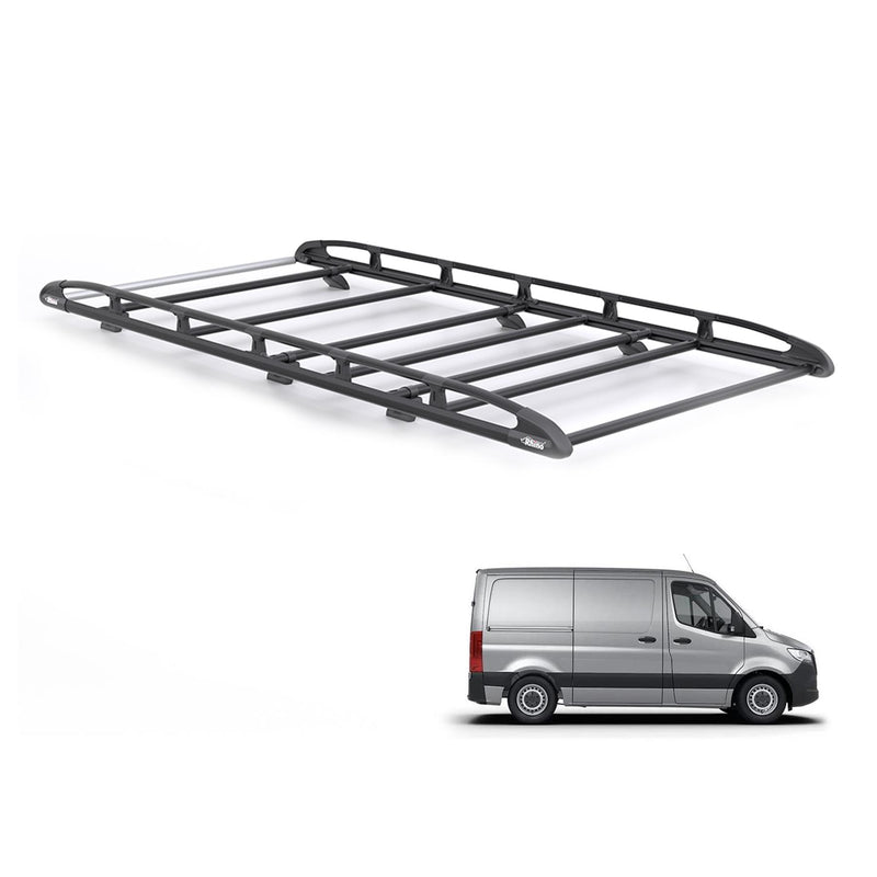 Mercedes Sprinter (2018 onwards) - Rhino KammRack Black Roof Rack