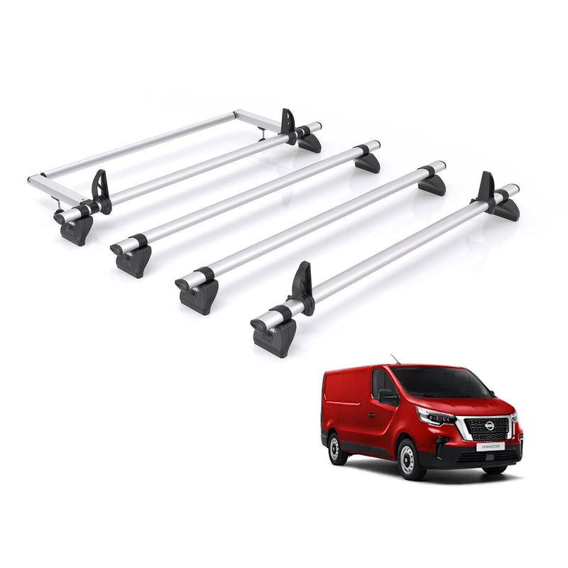 Nissan Primastar (2021 onwards) - Rhino Kammbar Pro Roof Bars
