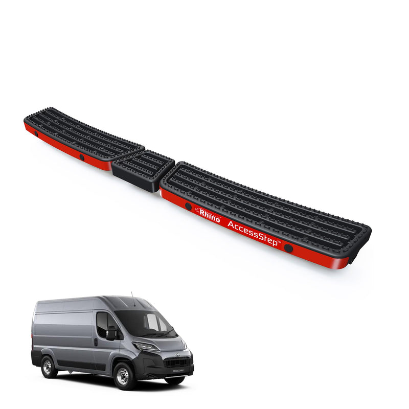 Toyota Proace (2024-) Max Black Triple AccessStep - With Reverse Sensors