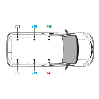 Nissan NV200 (2009-2021) - Van Guard Ulti Roof Rack