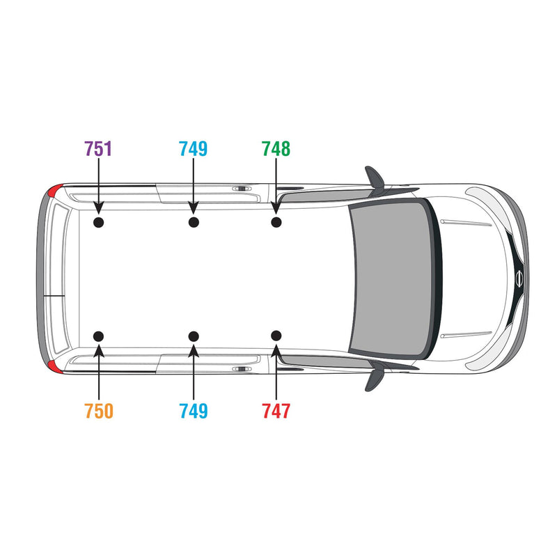 Nissan NV200 (2009-2021) - Van Guard Ulti Roof Rack