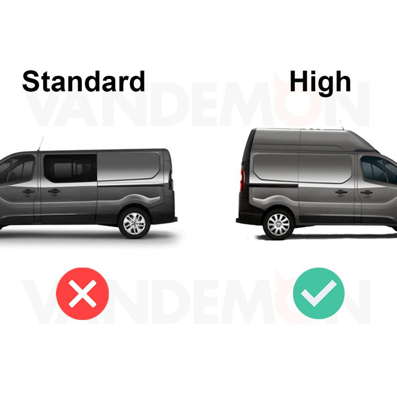 Vauxhall Vivaro (2014-2019) - 2 Van Guard Ultibar Plus Roof Bars