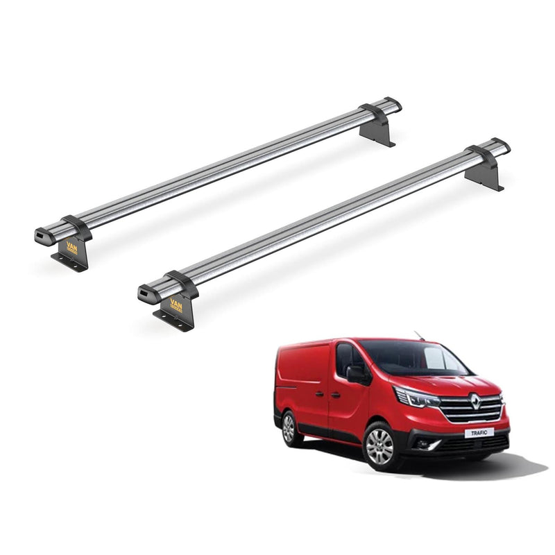 Renault Trafic - 2 Van Guard Ultibar Trade Roof Bars
