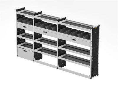 Ford Transit Van Guard Racking - Driver + Passenger Side [Gold Pack]