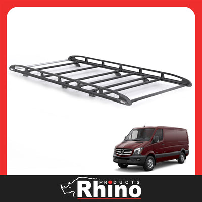 Mercedes Sprinter (2006-2018) - Rhino KammRack Black Roof Rack