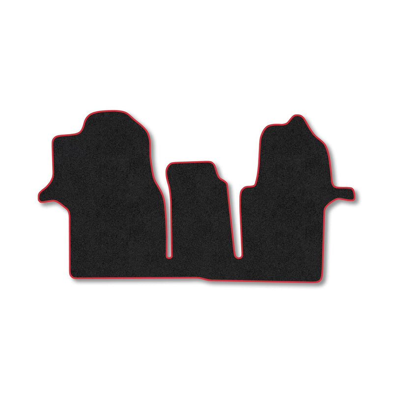 MAN TGE (2017+) Carpet Floor Mat Red Trim