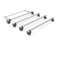 Rhino Kammbar Fleet 4 Bar And Rear Roller Bundle For VW Transporter (2002-2022) Tailgate Door