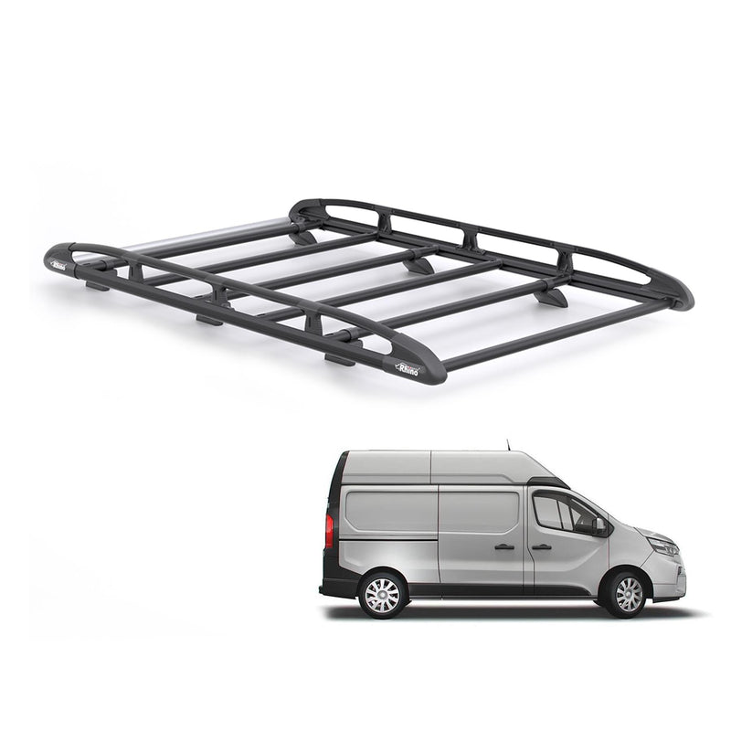 Nissan NV300 (2016-2021) - Rhino KammRack Black Roof Rack