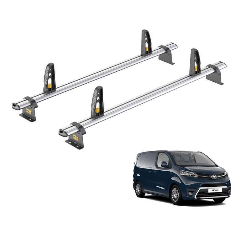 Toyota ProAce (2016-2024) - 2 Van Guard Ultibar Plus Roof Bars
