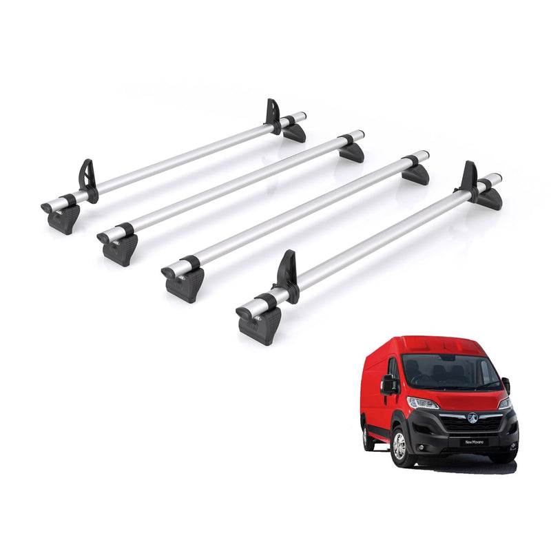 Vauxhall Movano (2021 onwards) - Rhino Kammbar Pro Roof Bars