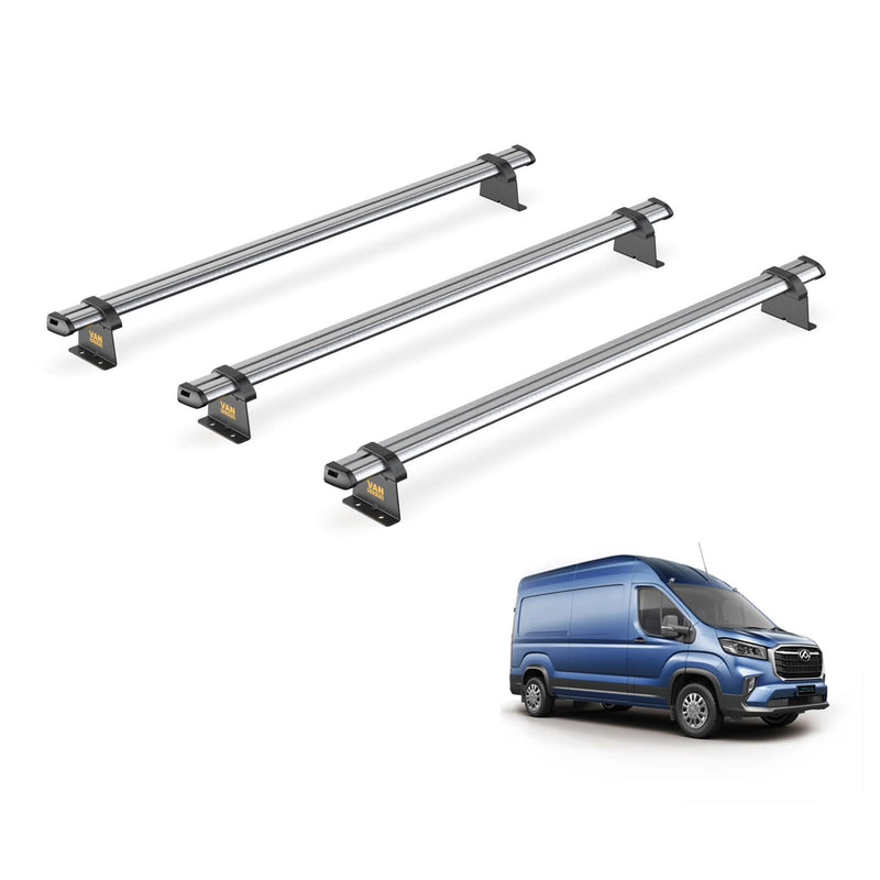 Van Guard Ulti Bar Trade 3 Bars Roof Rack For The Maxus Deliver 9 2020+