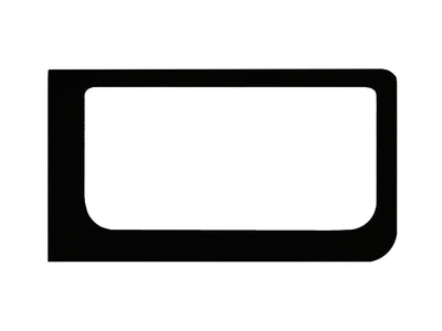 VW Crafter (2006-2017) Driver Side Fixed Window Privacy Camper Glass [Clear] with Fitting Kit